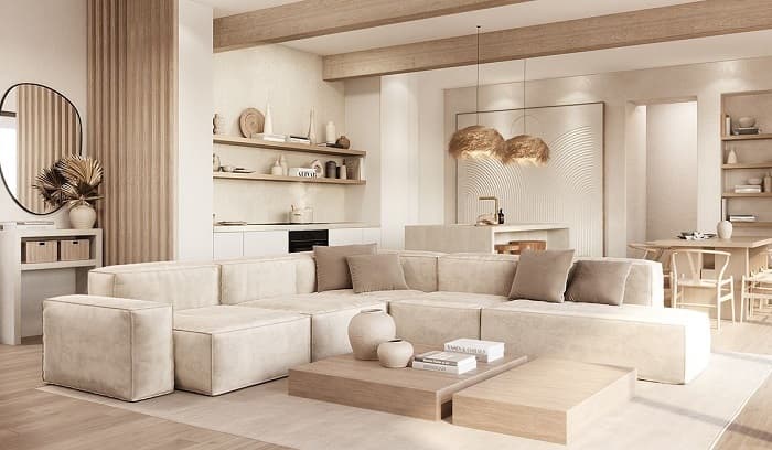 نظافت سالن پذیرایی