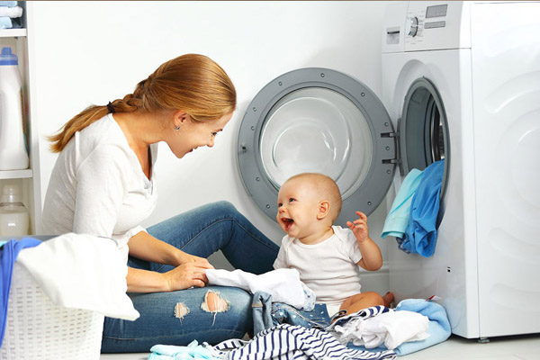 فعال کردن قفل کودک ماشین لباسشویی زیمنس