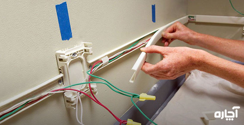 سیم کشی تلفن ساختمان