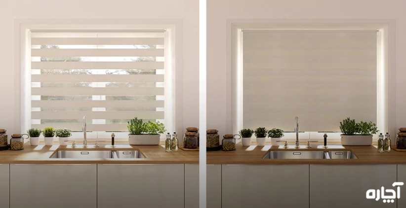 دوخت پرده زبرا