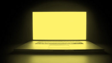 زرد شدن صفحه نمایش مانیتور