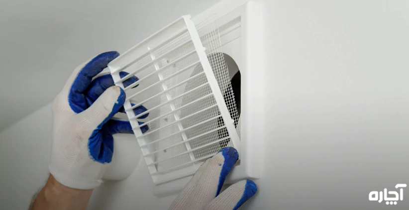 تعمیرکار هواکش دستشویی