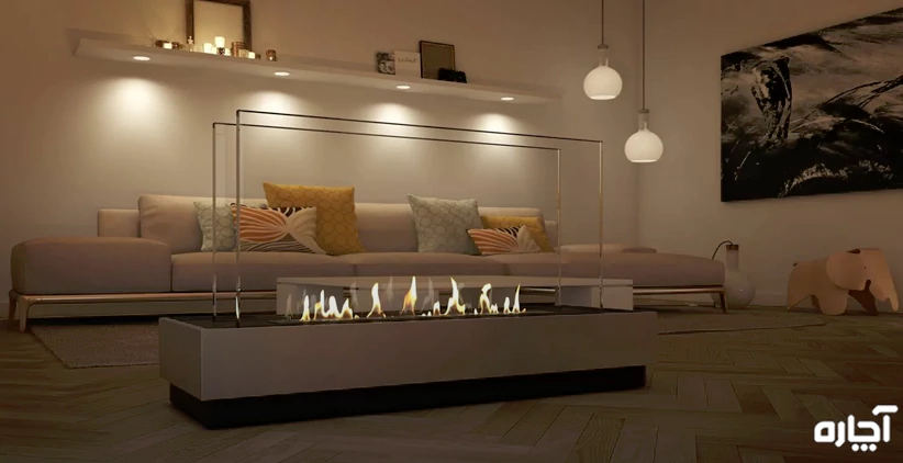 نصب و راه اندازی شومینه