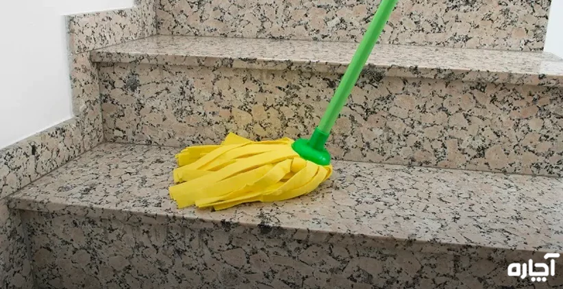 نظافت راه پله و مشاعات