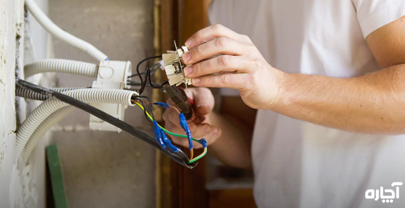 اجرت سیم کشی ساختمان در مشهد