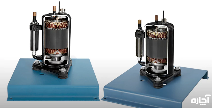 تعمیر کمپرسور روتاری کولر گازی