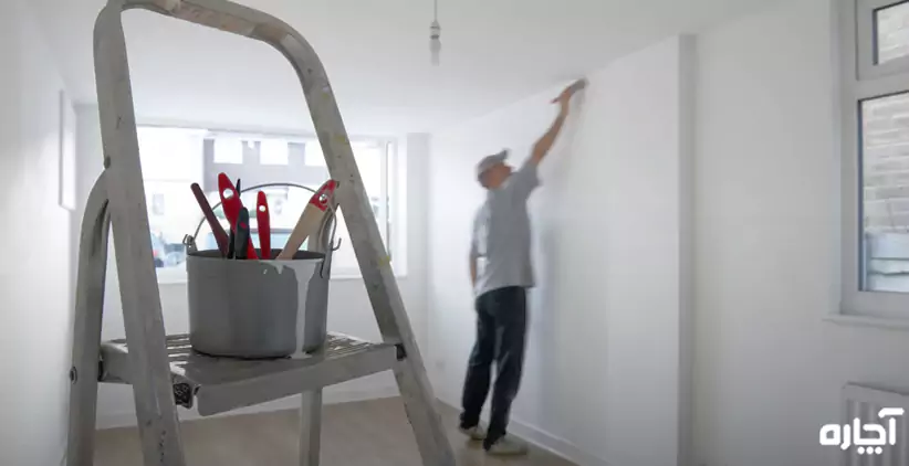 نقاشی ساختمان مشهد