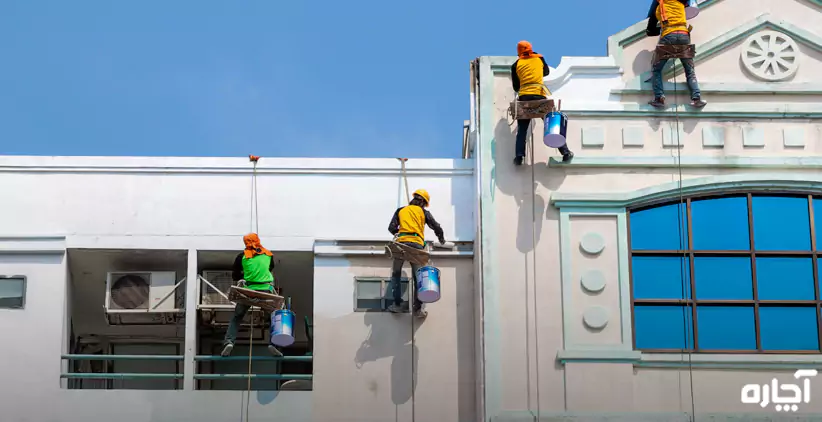 نقاشی نمای ساختمان در مشهد