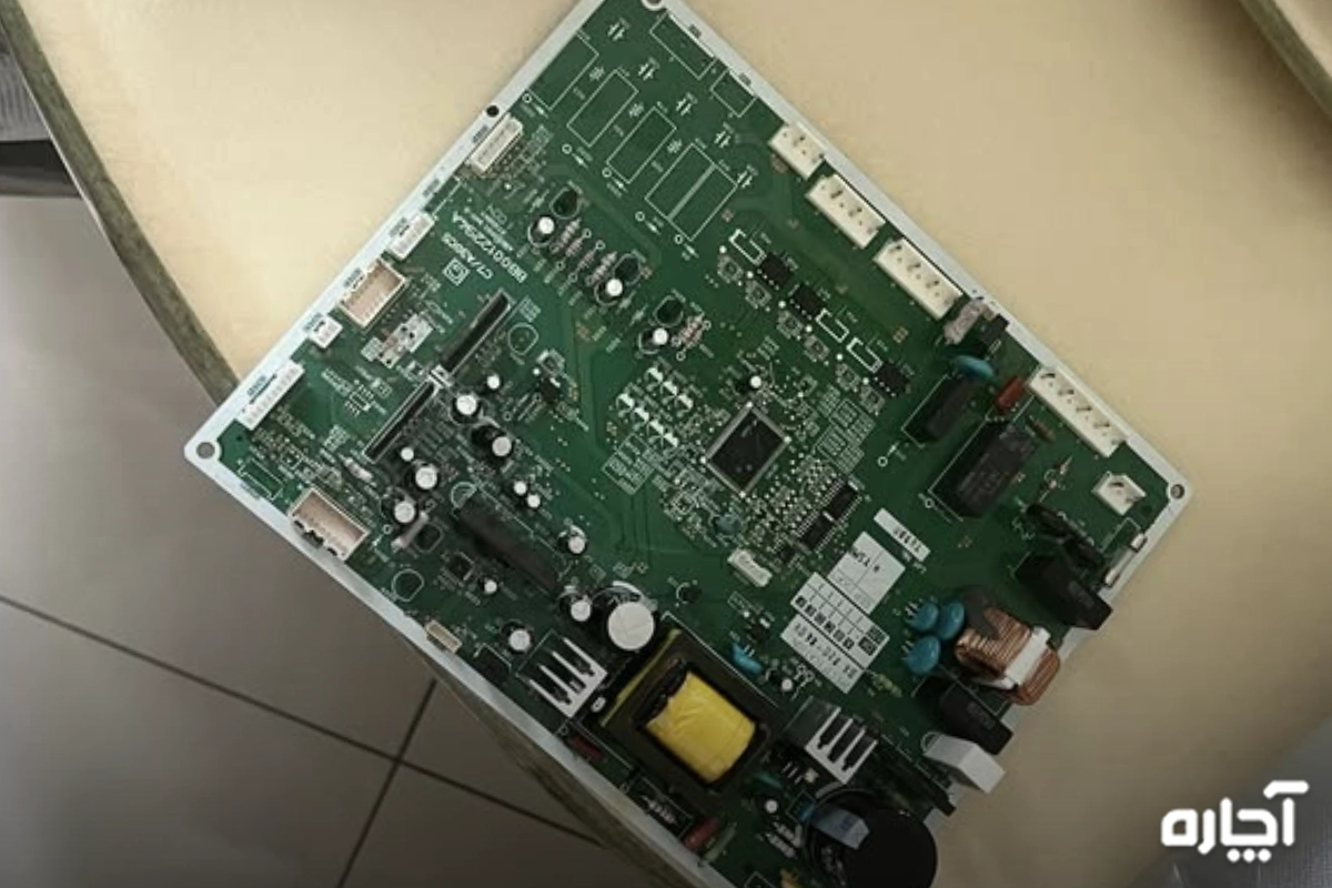 اختلال در عملکرد برد؛ علت فریزر خنک و یخچال گرم