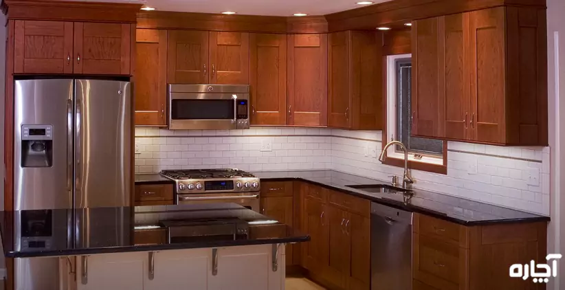 ساخت کابینت ام دی اف با روکش لمینت