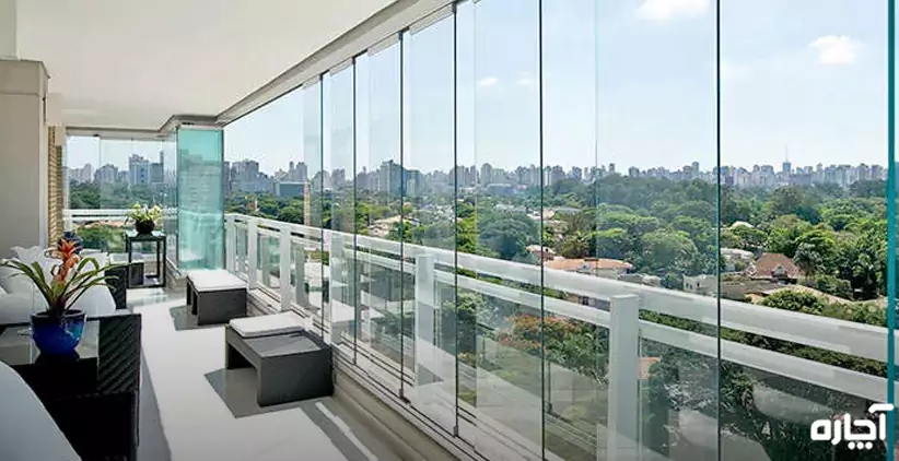 قیمت نصب بالکن شیشه ای