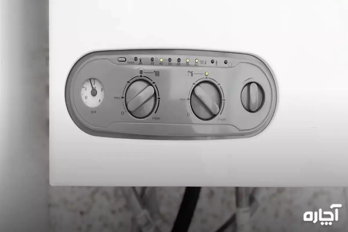 انواع ارورهای پکیج ایران رادیاتور