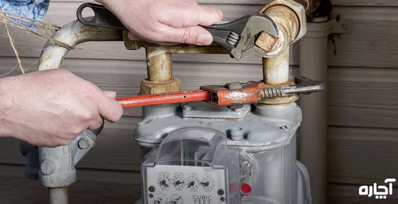 لوله کشی گاز ساختمان در مشهد