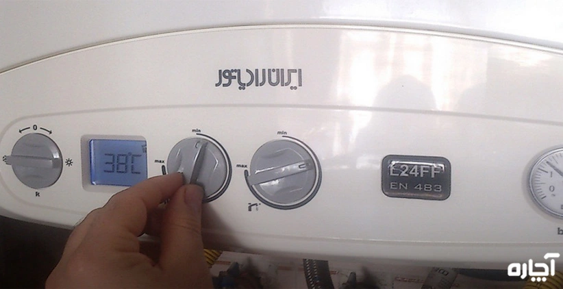 مراحل تعمیر پکیج ایران رادیاتور مشهد