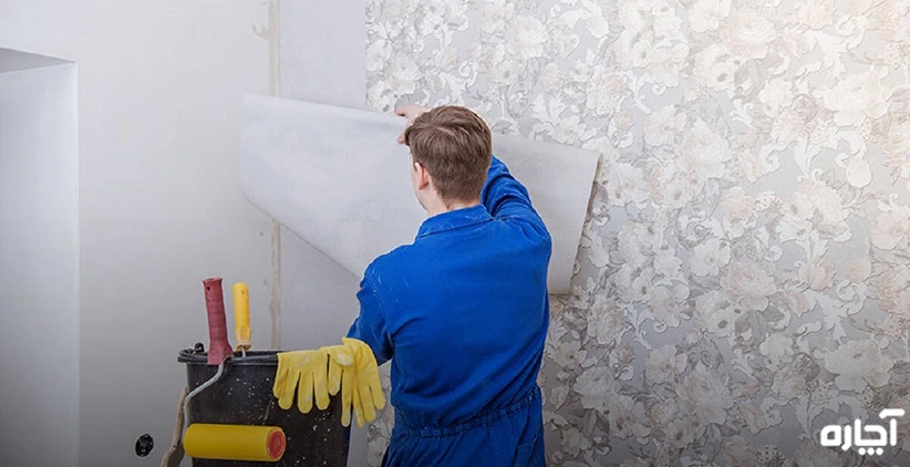 قیمت نصب کاغذ دیواری مشهد