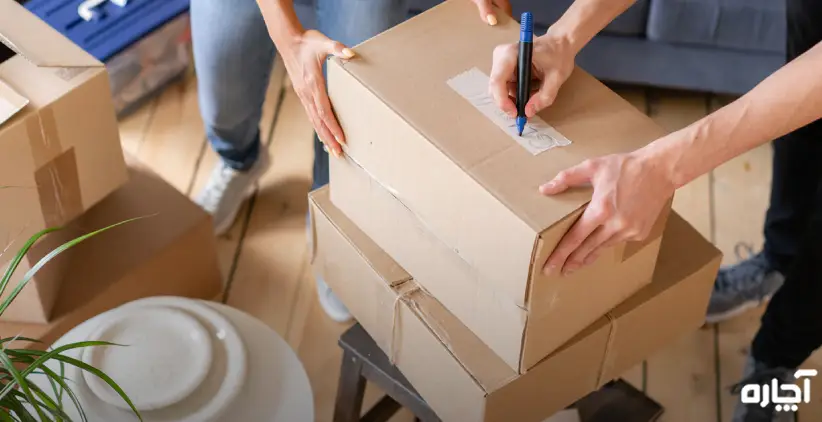 بسته بندی اثاثیه منزل