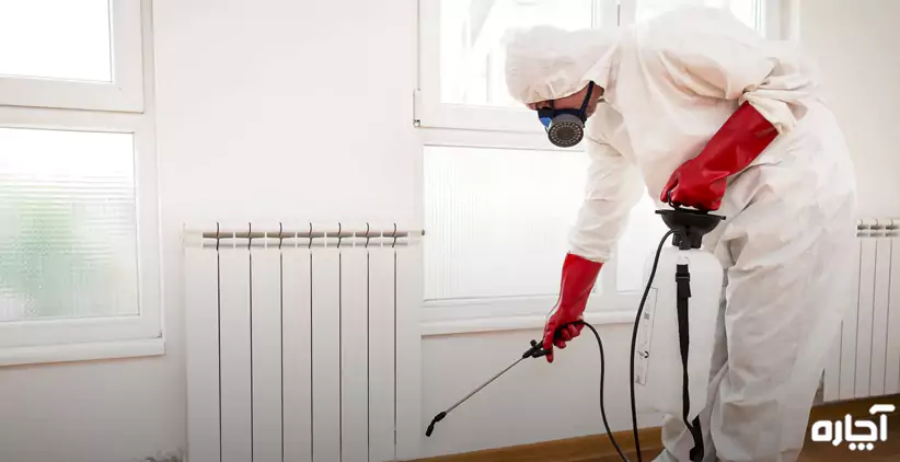 سمپاشی منزل در مشهد