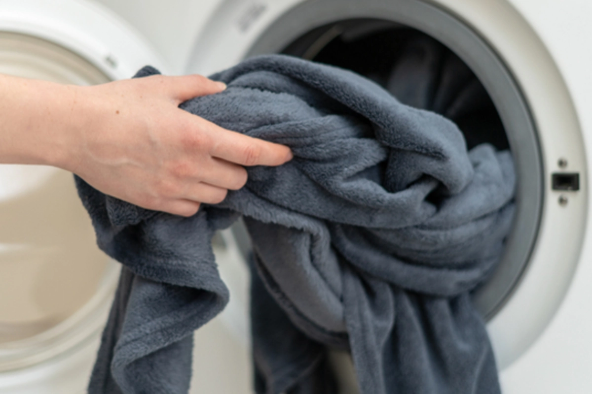 روش شستن پتو با ماشین لباسشویی چگونه است؟