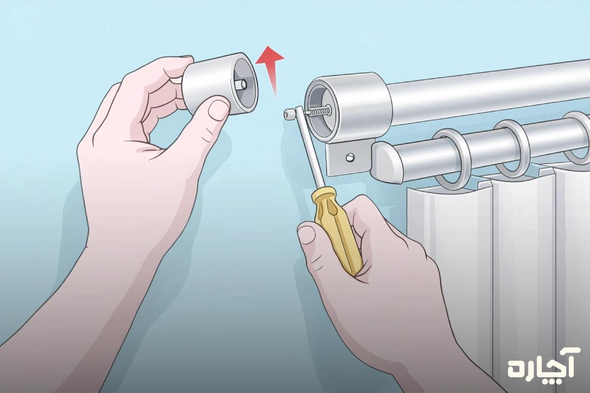 روش شستن پرده پانچ