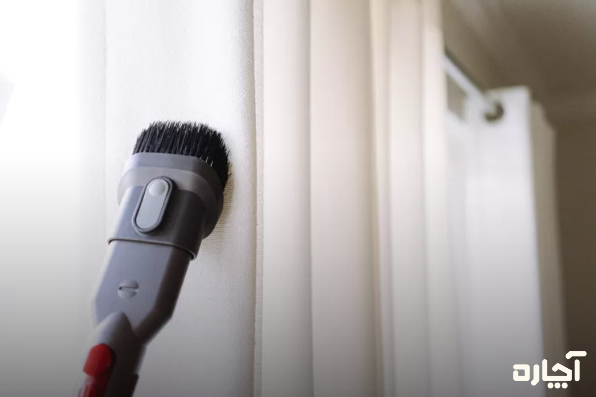 روش شستن پرده پانچ