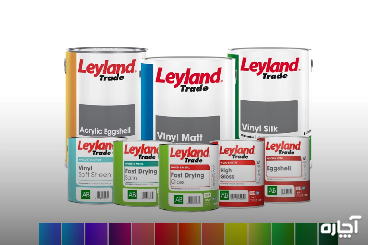 رنگ اکریلیک ساختمانی Leyland
