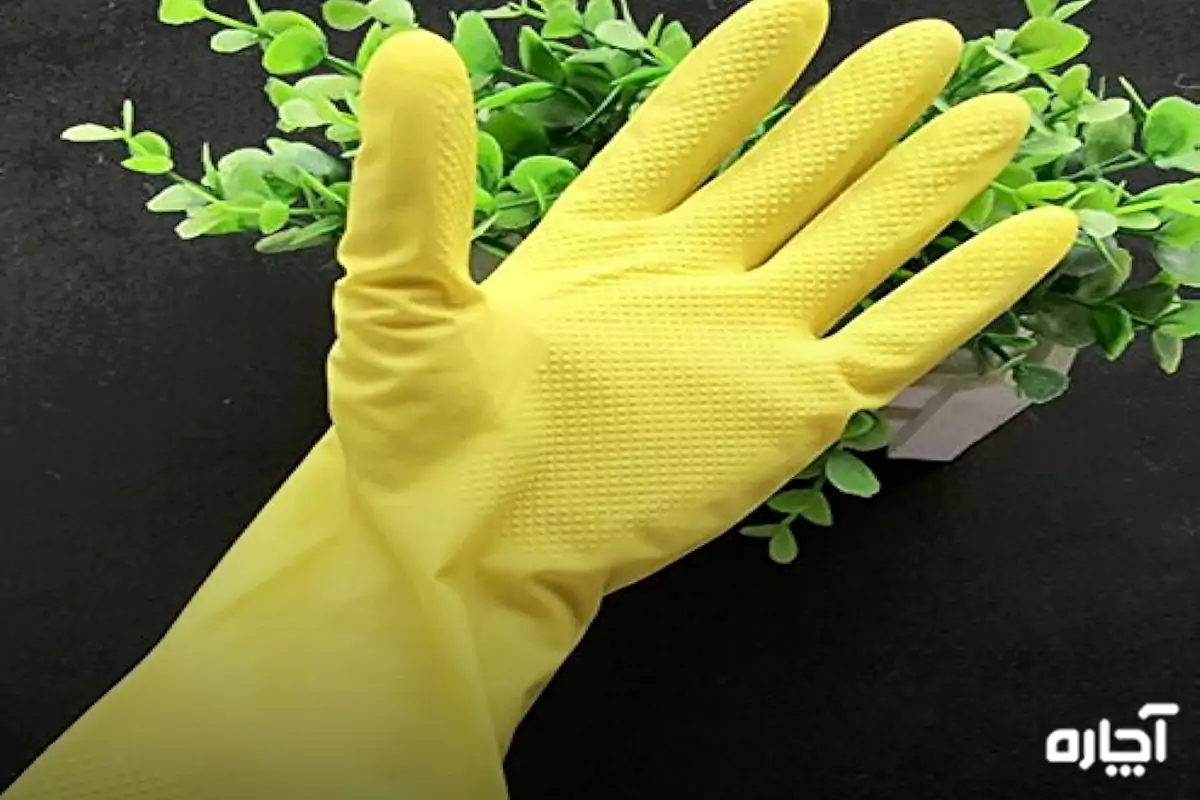 Hypoallergenic kitchen gloves