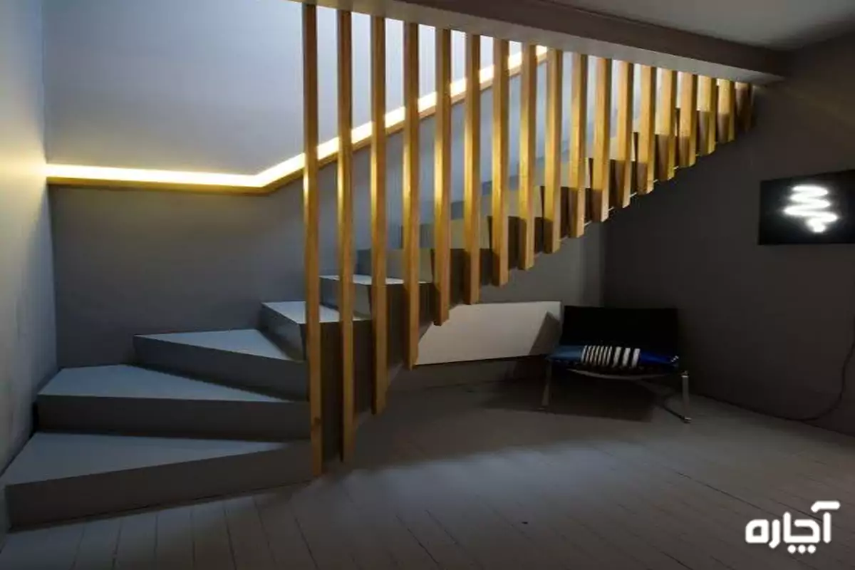 Modern duplex stair rod