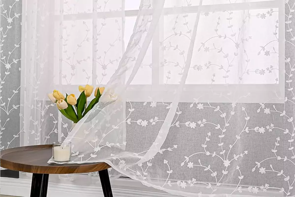 Program wash lace curtains in Samsung washing