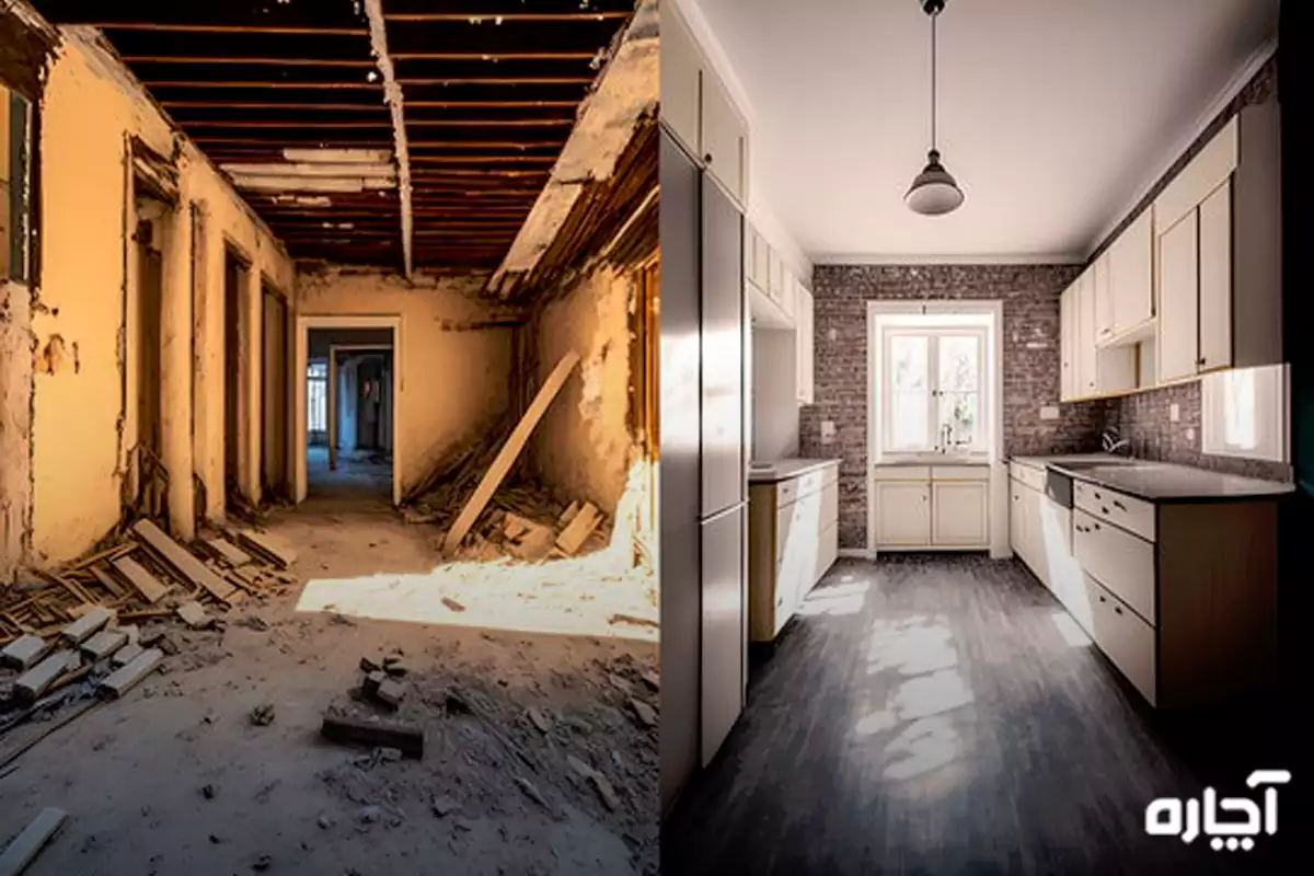 Renovation of old rural houses