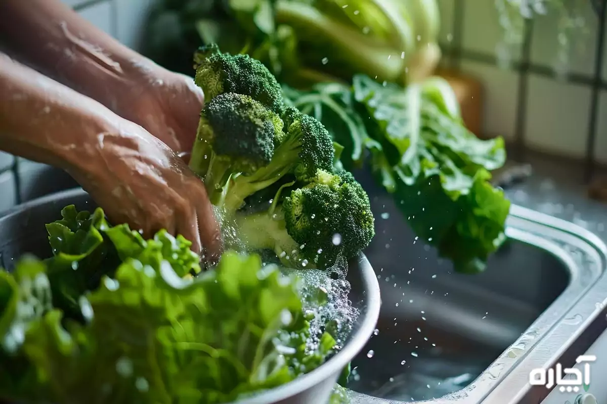 How to wash broccoli