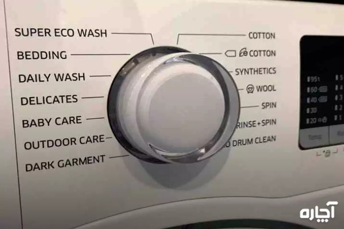 Samsung washing machine washing program