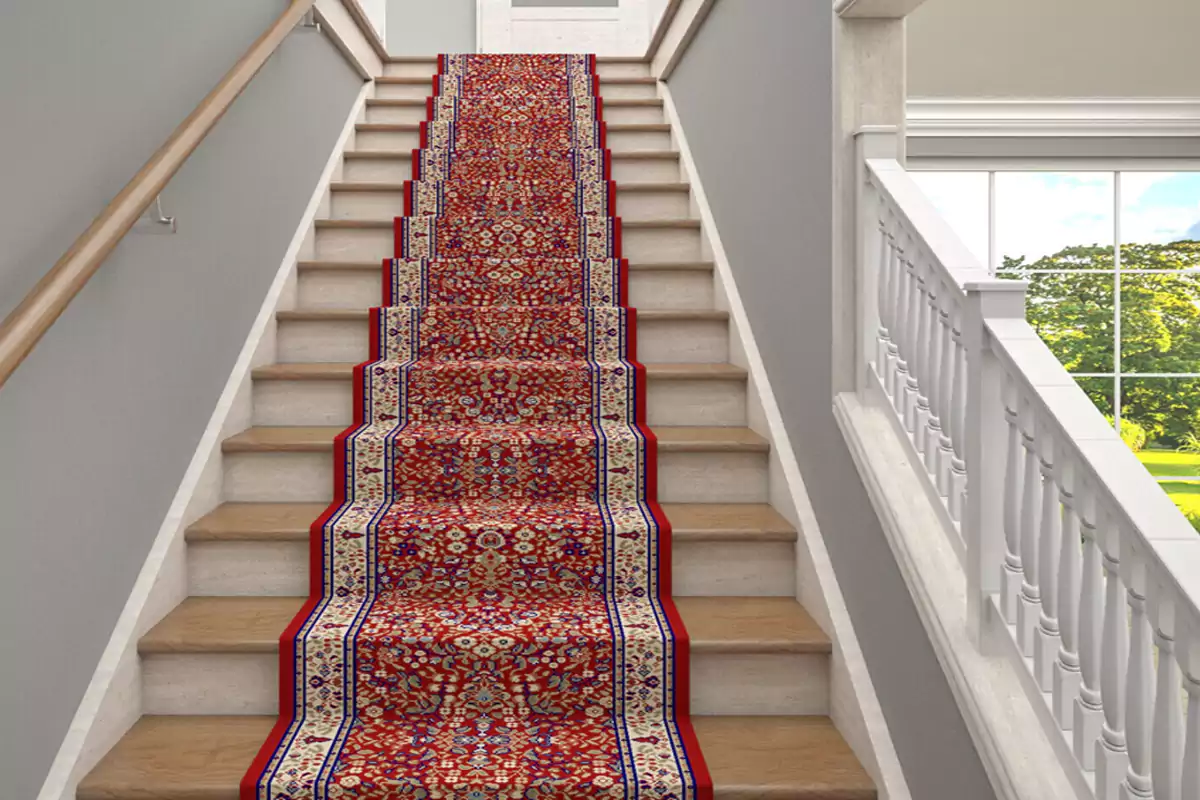 Types of staircase carpets