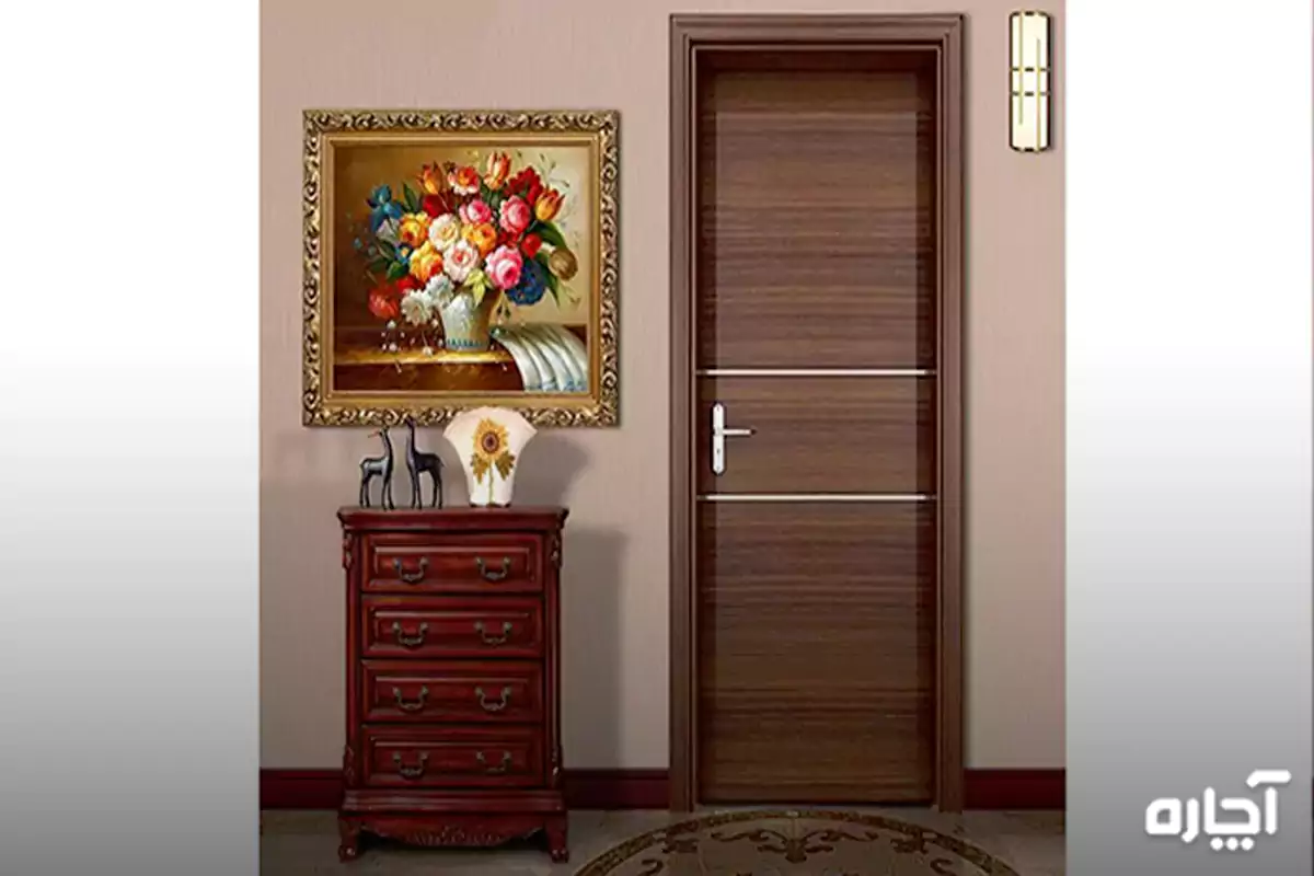 latest model of wooden bedroom door