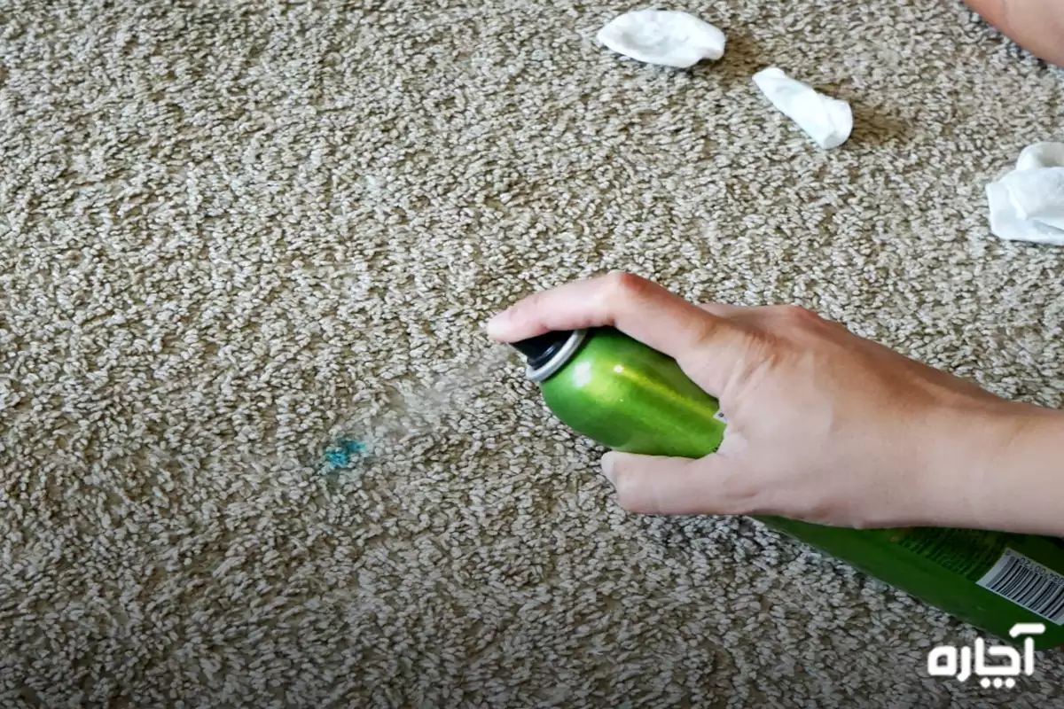 How to remove marker from carpet