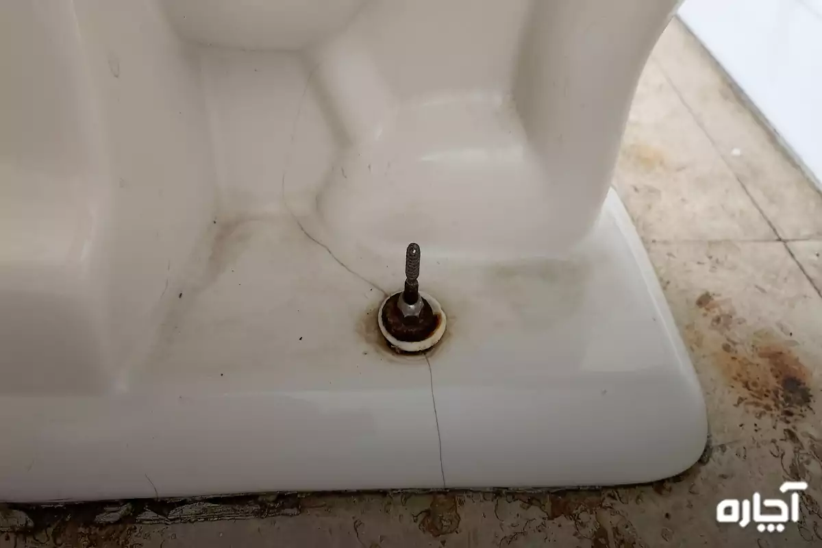 cause of water leakage from under toilet