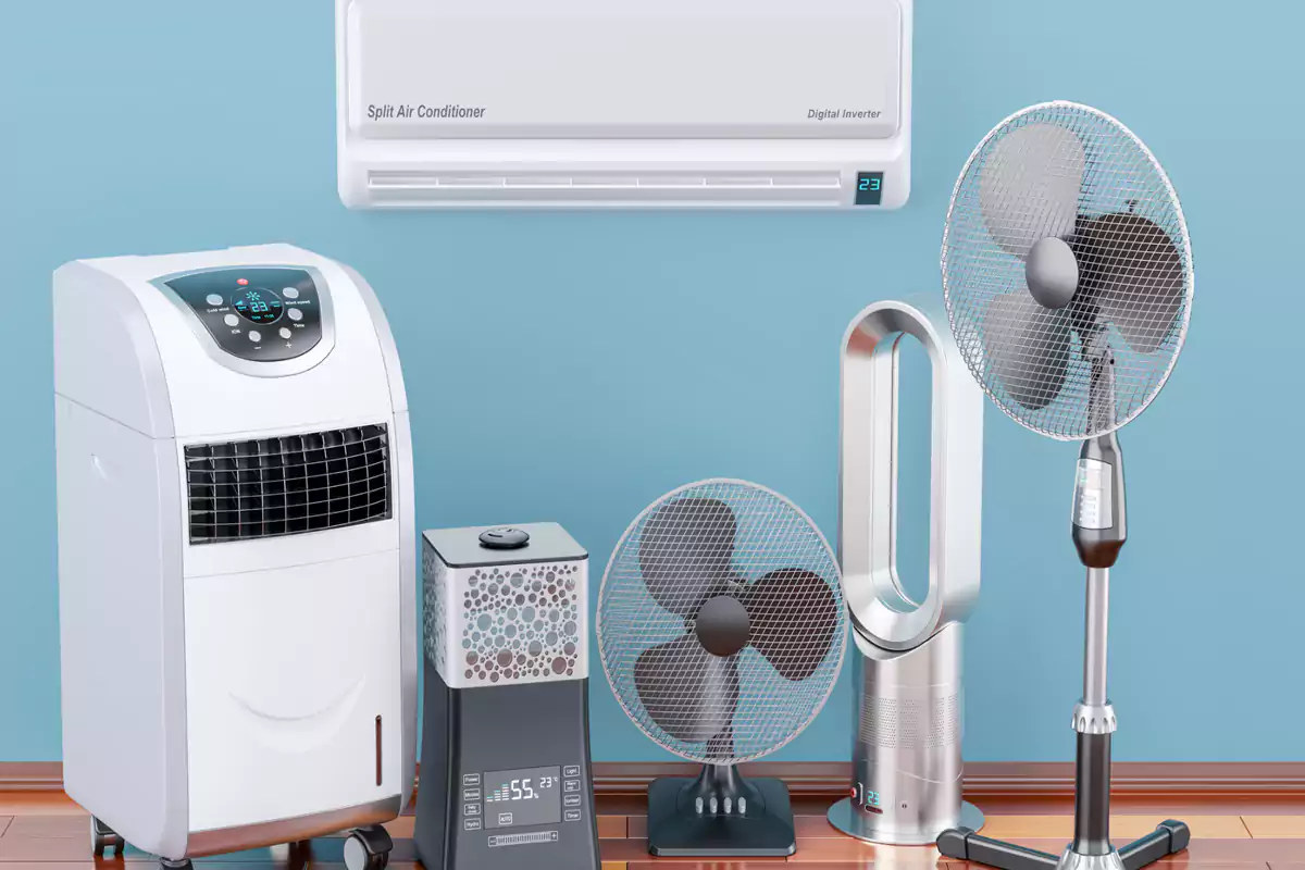 Evaporative air cooler or fan is better