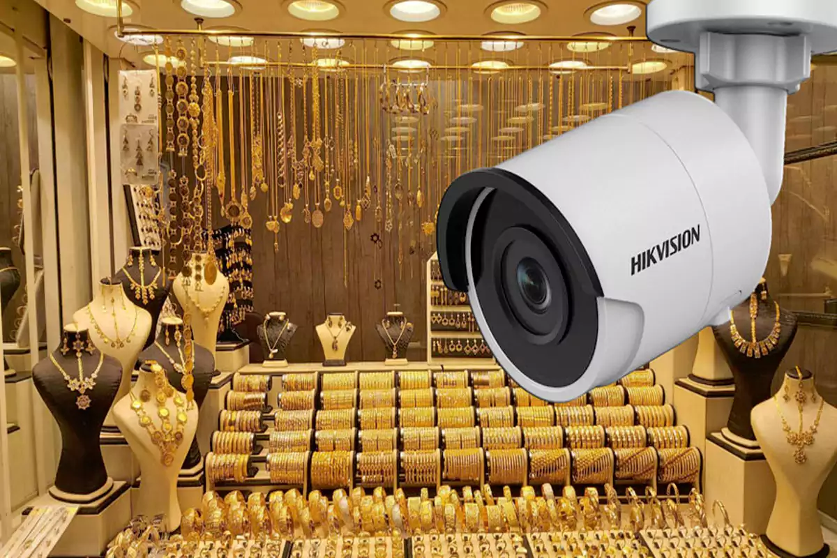 CCTV camera suitable for gold shops