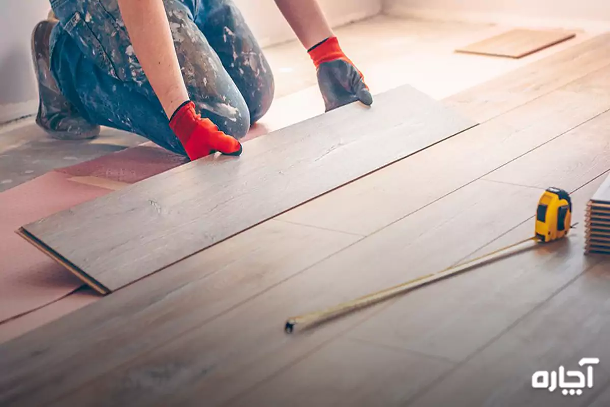 Comparison of parquet and PVC flooring