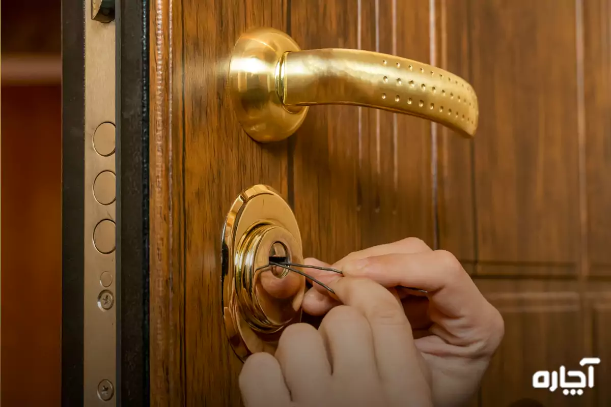 How to unlock locked bedroom door