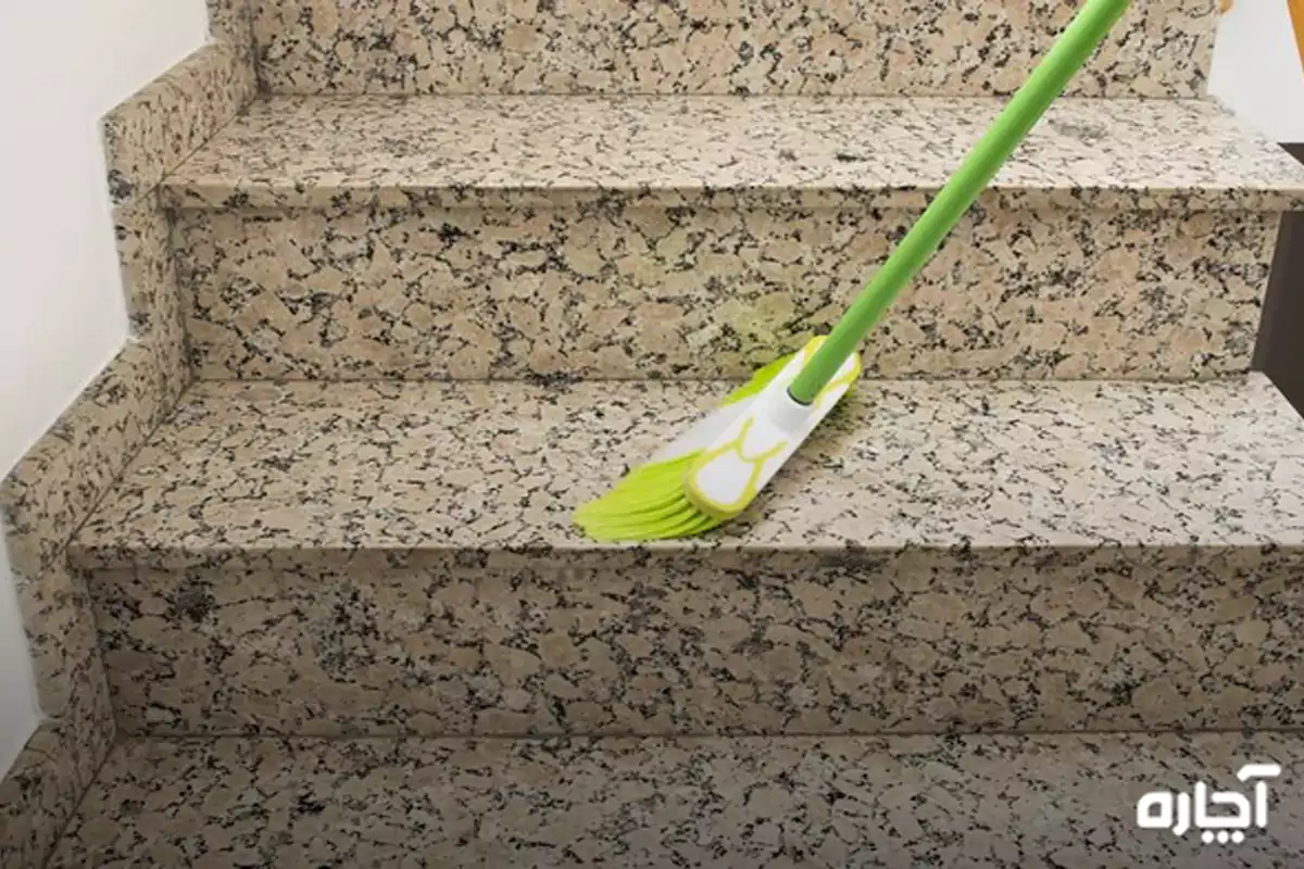 rule of cleaning staircase in apartment