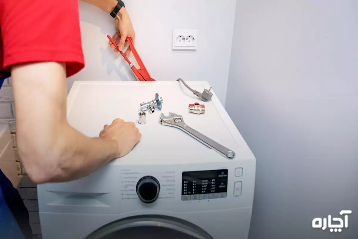 LG washing machine installation method