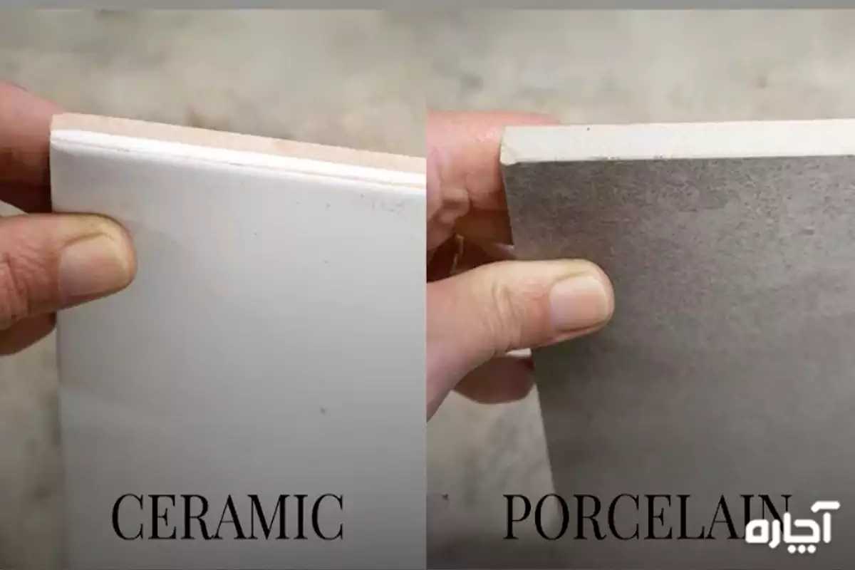 What is porcelain ceramic