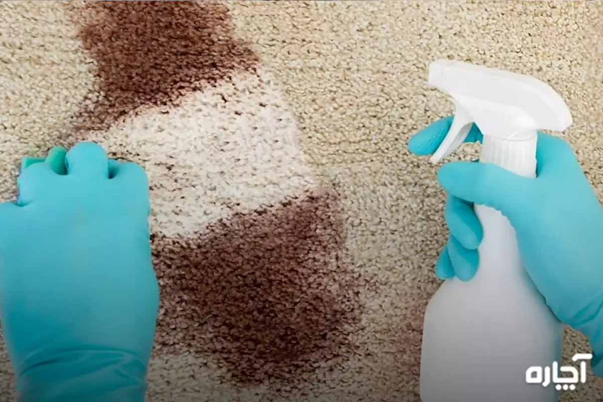 Removing soda stains from carpet