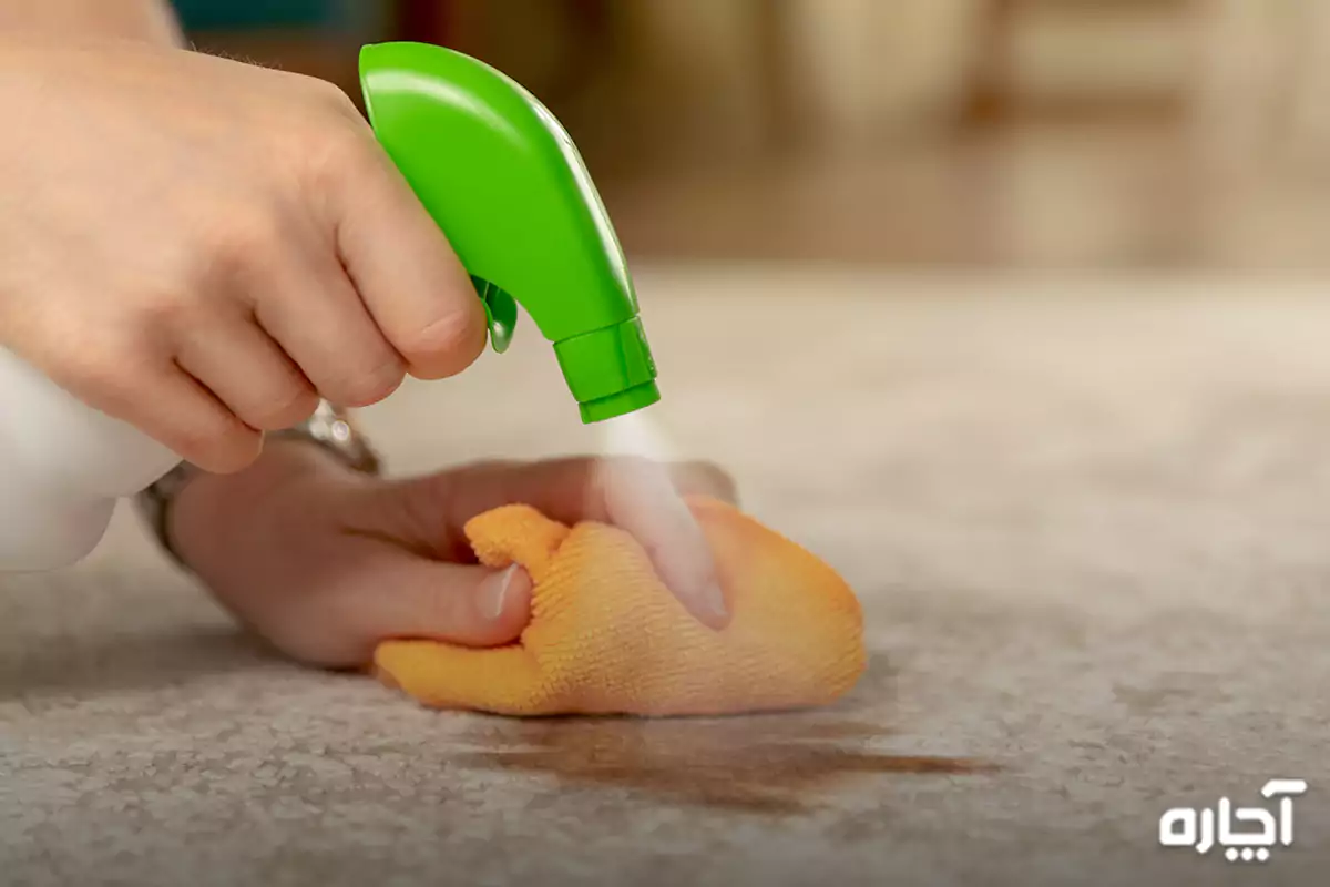 Removing soda stains from carpet