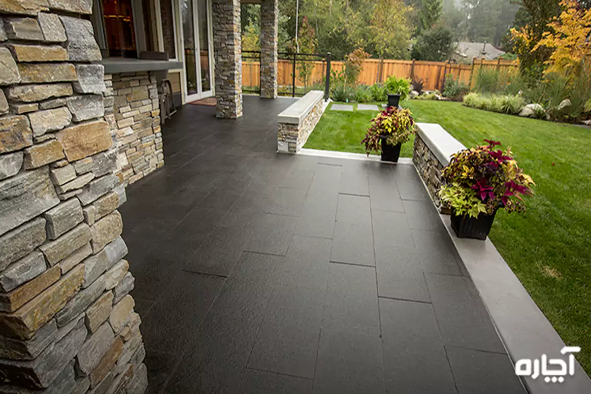 Suitable stone for terrace floor