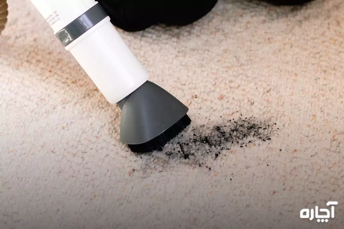 Removing kohl from carpet