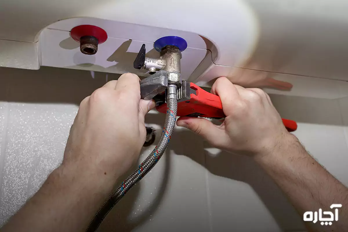 Increasing water pressure wall water heater