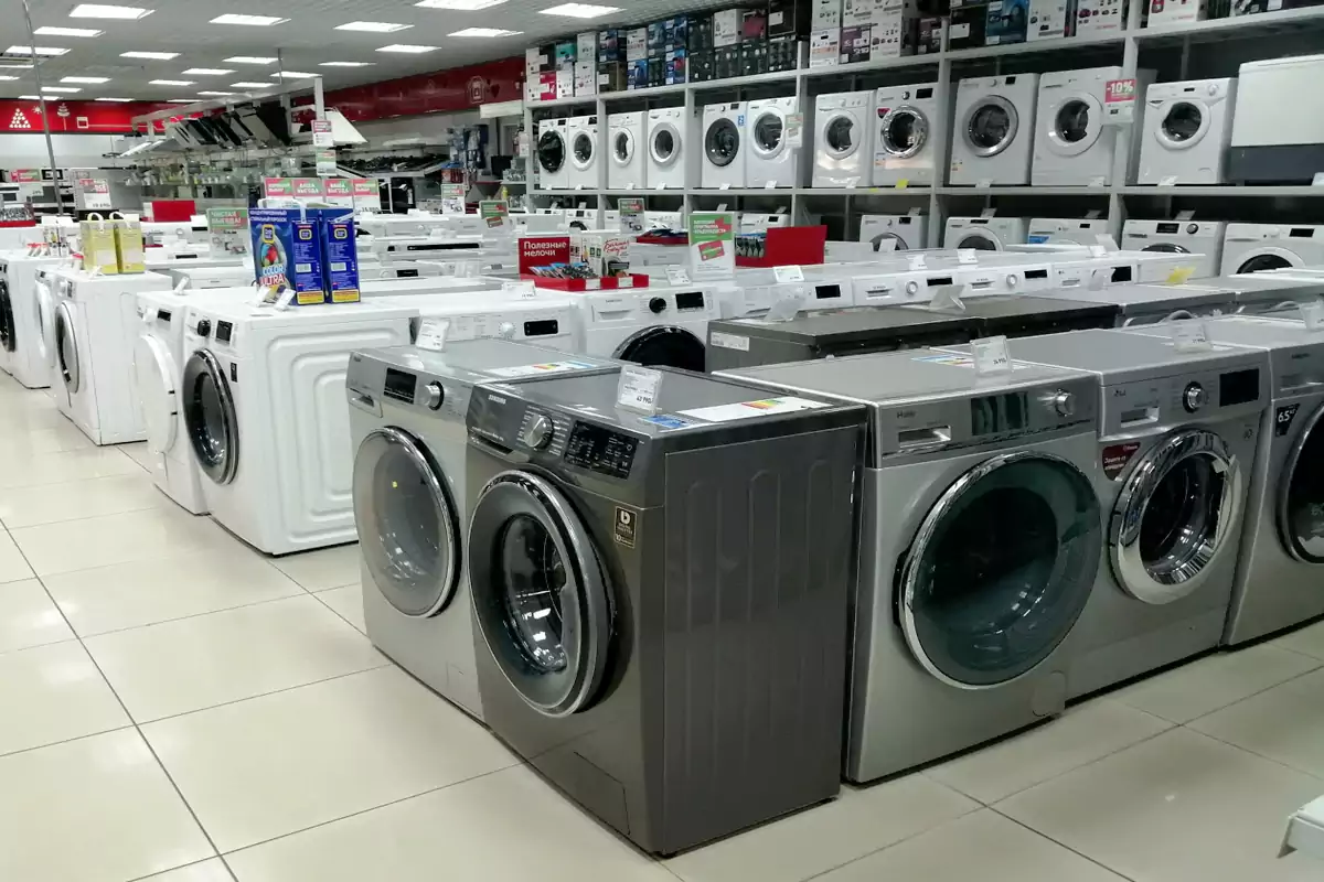 best selling washing in Iran