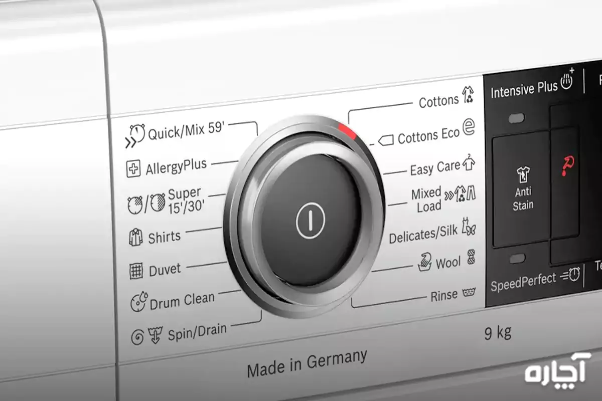 instructions using bosch 9k washing