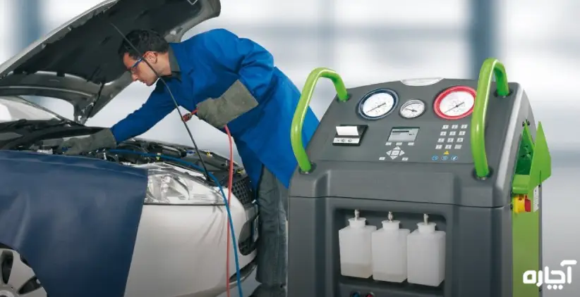شارژ گاز کولر ماشین در قم 